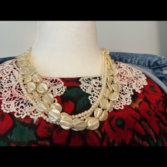 bundles vintage pearl necklace - Picture 4 of 14